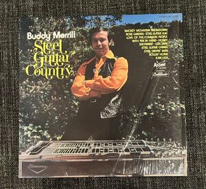 Buddy Merrill LP Steel Guitar Country .. 1970 US Pressing スチールギター