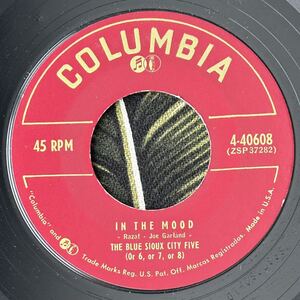 The Blue Sioux City Five 7inch Ti-Pi-Tin / In The Mood .. 1956 US Press.. Swing Dixieland