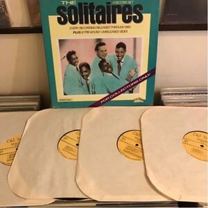 The Solitaires 4LP Box Set .. For Collectors Only .. 1984 Murray Hill Records.. Doo wop ロカビリー