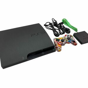 ★動作品 SONY ソニー PlayStation 3 プレイステーション3 プレステ3 PS3 CECH-3000B 地上デジタルチューナー 付属品 中古品 管理I681