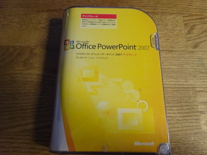 Microsoft Office Power Point 2007 up grade 