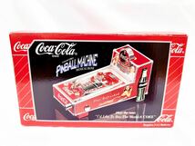 【送料無料】箱付き 美品 エネスコ コカコーラ ピンボールマシン ミュージックバンク オルゴール 1998年 貯金箱 ノベルティ Coca Cola_画像2