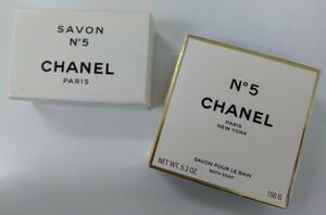 CHANEL/シャネル SAVON No5 石鹸◆BATH SOAP　未使用　現状品