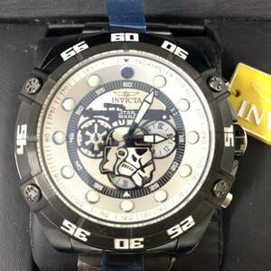 【未使用 限定品】INVICTA STAR WARS ストームトルーパー ブラック シルバー文字盤 インビクタ スターウォーズ