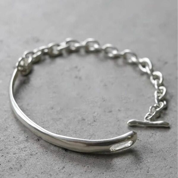 【新品】chain bracelet / silver