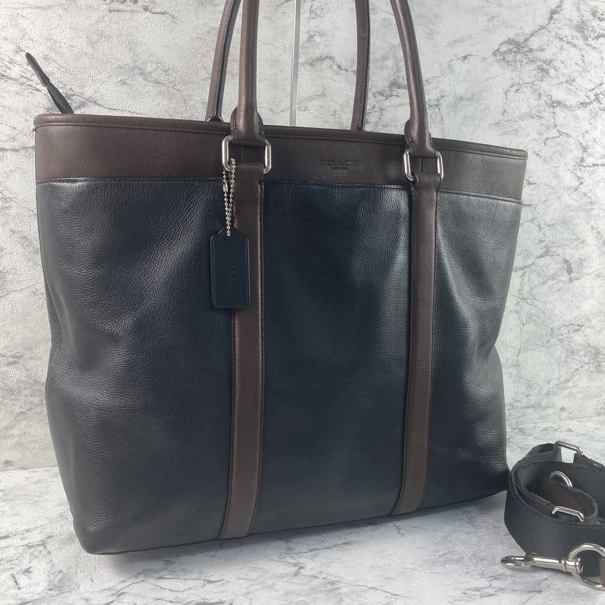 2023年最新】ヤフオク! -コーチ coach トートバッグ メンズの中古品