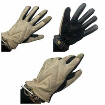 送料0 Vin&Age ヴィンアンドエイジ EARLY WINTER GLOVES アーリーウィンターグローブ VGW23 J-NS IVORY-XL スタッズ無し 初冬用 エイジング_画像6