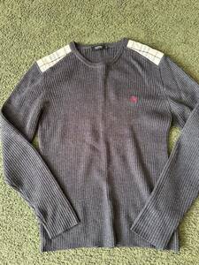 [ used * selling out ] Burberry Burberry men's sweater 3 number (L size )