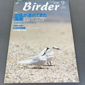 A12-125 Birder SEPTEMBER 2002 9 特集 台風が連れてきた海鳥 文一総合出版