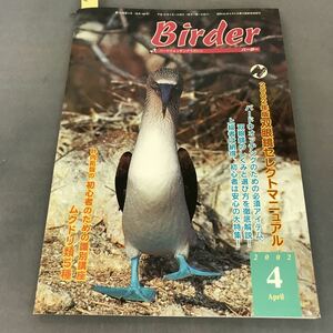 A12-131 Birder APRIL 2002 4 特集 2002年版 双眼鏡セレクトマニュアル 文一総合出版