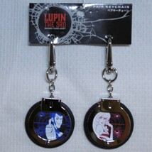 ☆ルパン三世 ＬＵＰＩＮ ＴＨＥ ３ＲＤ ペアキーチェーン・キーホルダー ルパン三世＆峰不二子　ＵＳＪ☆未使用保管品_画像1