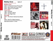 MOTLEY CRUE PART2 CD3 大全集 MP3CD 1P◎_画像2