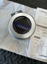 送料込み 新品 トヨタ純正 LED イルミネーション付き 灰皿 電池不要 ソーラー充電_画像3