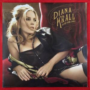 未開封　2LP　希少品　美品　180g重量盤　ダイアナ・クラール　グラッド・ラグ・ドール　Diana Krall Glad Rag Doll　レコード　新品