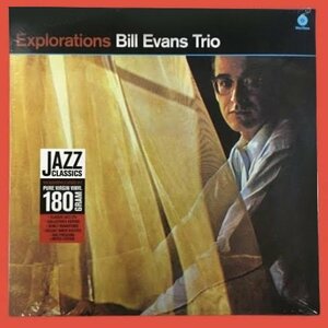 未開封　ビル・エヴァンス　エクスプロレーションズ　送料500円(LP送料最安値)　EU盤　重量盤　Bill Evans Trio Explorations 1LP