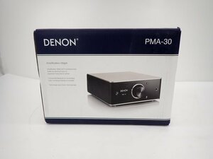 【未開封・未使用品】DENON デノン/デンオン PMA-30 プリメインアンプ Bluetooth対応/ヘッドフォンアンプ搭載 PMA30-SP ∽ 6C1F7-1