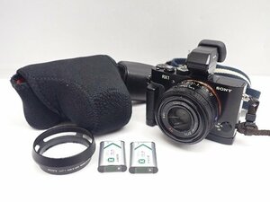 SONY ソニー Cyber-shot DSC-RX1デジタルスチルカメラ コンパクトデジタルカメラ サイバーショット バッテリー付き □ 6C0B2-34