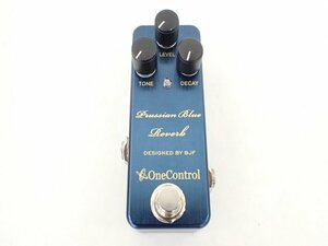 ONE CONTROL エフェクター PRUSSIAN BLUE REVERB リバーブ ワンコントロール ▽ 6C2AA-3