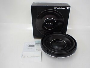 【美品】Rockford Fosgate T1S2-12 12インチ/30cm薄型サブウーファーユニット ロックフォード 2020年製 正規代理店商品 △ 6C28A-2