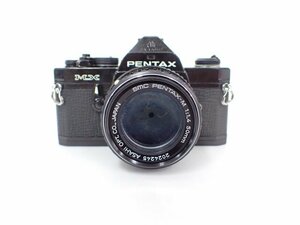 PENTAX MX ブラック ボディ フィルムカメラ 50mm F1.4 標準レンズ △ 6C2F2-12