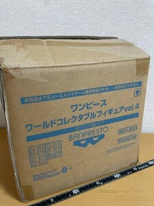 【未開封品】ワンピースワールドコレクタブルフィギュア Vol.4 BANPRESTO 小箱28個＋ポスターセット