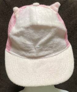 超格安!!秋小さなお子様ジュニア用メッシュキャップ[miao miao]カワイイネコちゃんデザインのスナップバック帽子CAP/サイズ52cm/男女OKです
