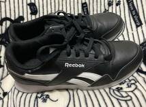 送料無料(匿名配送)♪完売新品未使用デッドストック REEBOK ROYAL リーボックロイヤル 大人気黒カラー 27.5cm(UK:8 1/2/US:9 1/2)_画像1