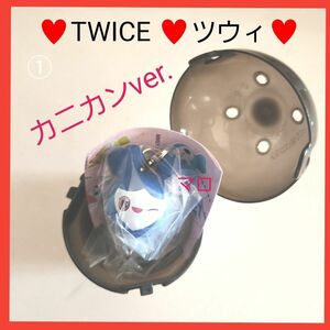 TWICE 　LOVELYS　つまんでつなげて　ますこっと　でらっくす！　トゥワイス　ガチャ　ツウィ　カニカンver.　①