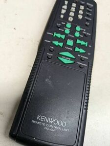 【FKB-3-13】 KENWOOD (RXD-G4 LS-G5用)オーディオリモコン RC-G4　動確済