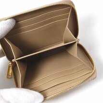 CELINE COMPACT ZIPPED WALLET GOLD 10B66 3BG5 35OR ミニ財布 ウォレット_画像4