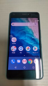 JS1112 Ymobile androidone S4-KC KYOCERA 京セラ androidスマートフォン 初期化済み 詳細動作未確認 現状品 JUNK 送料無料