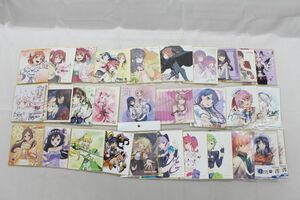 P00】ラブライブ 魔法少女まどかマギカ まどマギ 他 色紙 まとめ大量グッズセット品