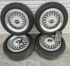 トヨタ・ホンダ・ダイハツ・ミツビシ　BBS ホイール　167j/＋50 5H PCD114.3 エナセーブ　RV505 KYO-EIジュラルミンナット　BBS専用レンチ