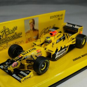 ミニカー 1/43 ミニチャンプス JORDAN MUGEN HONDA 198 R.SCHUMACHER