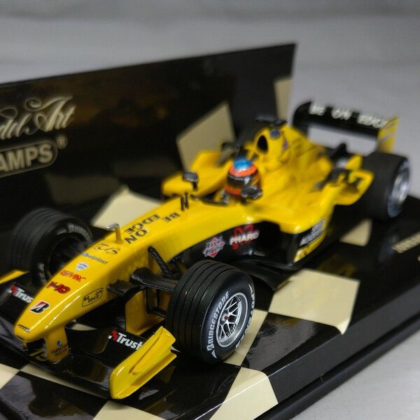 ミニカー 1/43 ミニチャンプス JORDAN FORD EJ14 T.GLOCK CANADIAN GP 2004