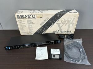 MOTU midi Express XT 箱付き 通電のみ確認済み 現状品