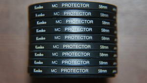 [58mm] Kenko MC PROTECTOR プロテクター 保護フィルター 240円/枚