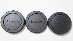 Panasonic LUMIX M4/3マウント マイクロフォーサーズ 純正レンズリアキャップ 480円/点