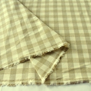 ★スペック・ワッシャー♪チェック(ベージュ)♪112×50★【NE0415-A】