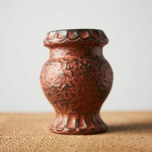 IZ71256F★西ドイツ German Art Pottery ヴィンテージ フラワーベース 花器 陶器 花瓶 ディスプレイ オブジェ アートポタリー ビンテージ