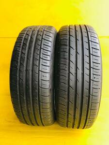 【1813】★【送料無料】★ 215/60R17 2本夏タイヤバリ山 FALKEN ZIEX ZE914 【2019年】