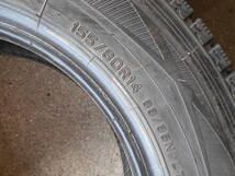 K329 155/80R14 88/86N 155/80-14 LT 中古4本 WINTER MAXX SV01_画像8