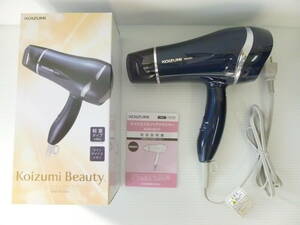 59699◆小泉成器 Koizumi Beauty マイナスイオンヘアドライヤー KHD-9310/A 2022年製 説明書 元箱有 軽量タイプ:約465g コイズミ◆