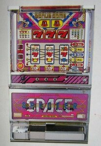 △△ 3.2号機　レトロSLOT　スペーススペクター　日活興業-3【パチスロ実機/パンフレット/チラシ】カタログ　テープ跡/剥がれあり