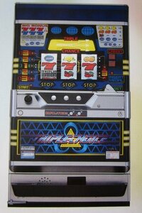 △△ SLOT　トリプルチョイス　バルテック-3【パチスロ実機/パンフレット/チラシ】カタログ「セレクト」現物画像　テープ跡あり