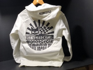 ★送料一律★ 正規品 白 3XLサイズ マーシャル No.89431 Sun Rise ZIP パーカー SEV MARCHAL 検) ホワイト ロゴ スエット