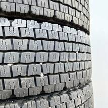 送料無料　4トン車 スーパーバリ山★ 225/80R17.5 123/122L 2021年製 ダンロップ SP081 6本セット スタッドレス 6本セット　28_画像4