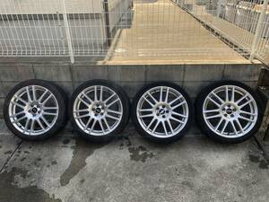 ゴルフR32 GOLF VW R32 HAWNER ハウナーホイール 4本セット 225/40R18 PCD112