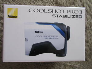 【Nikon】COOLSHOT PROⅡ STABILIZED★新品未使用★保証書付き★キャッシュバッグ申請済み