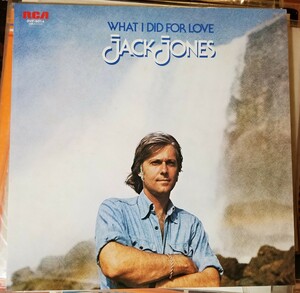 jack jones /what i did for love /中古レコード